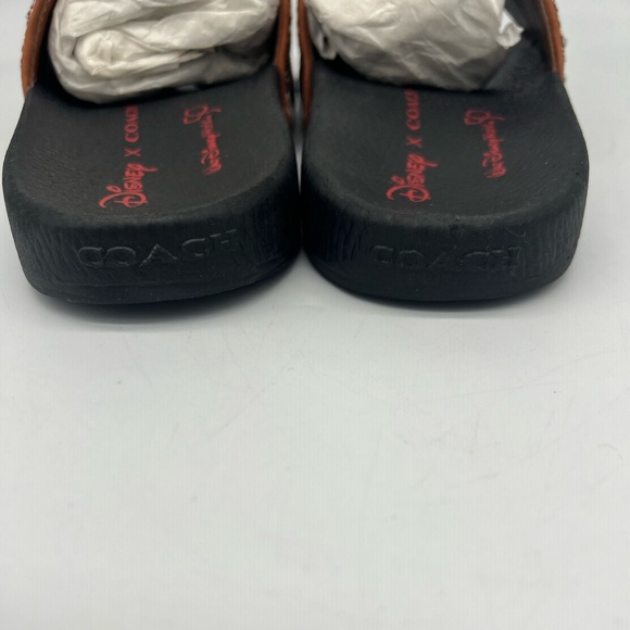 Disney Parks Signature Textile Jacquard Mickey Slides - Picture 6 of 15